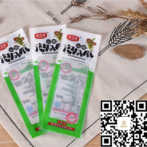野山椒泡凤爪高温蒸煮袋
