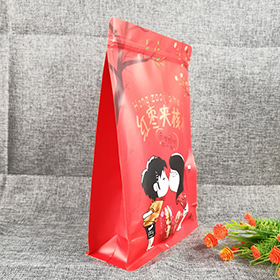 八边封拉链袋