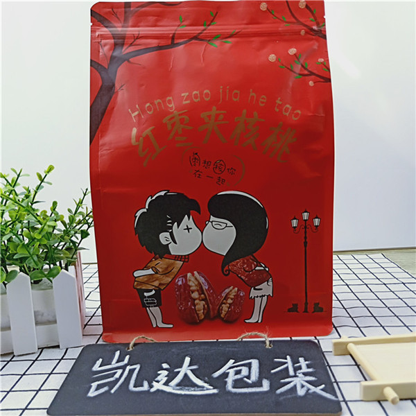 八边封牛皮纸包装袋