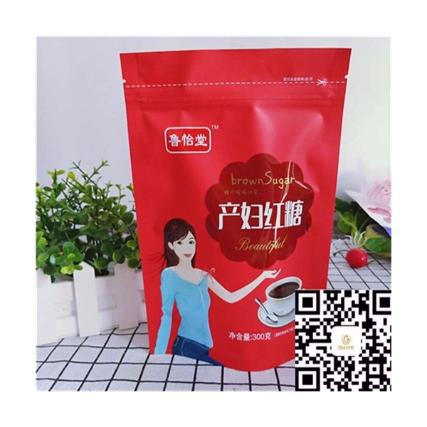 红糖自立拉链包装袋